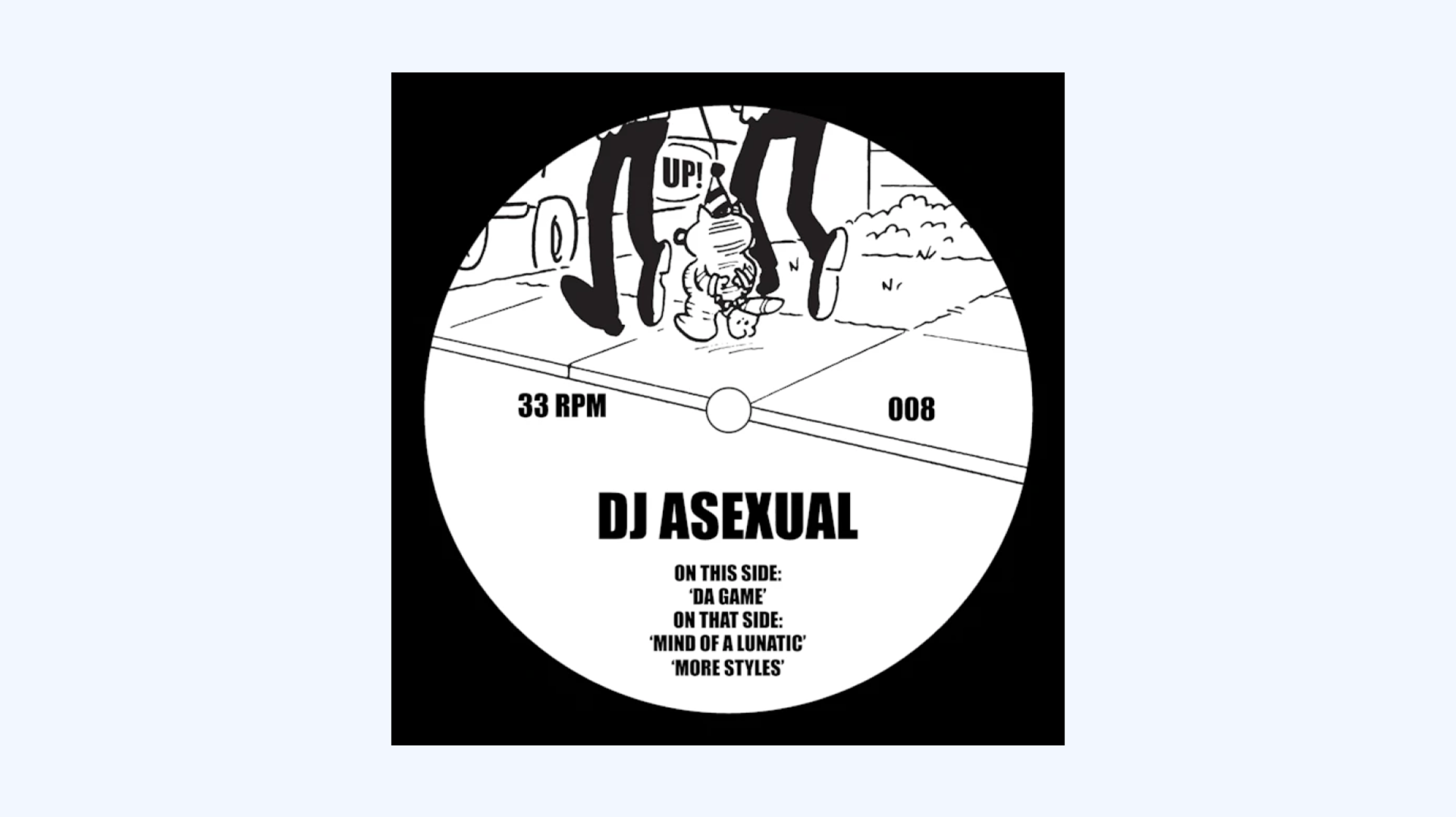 DJ ASEXUAL - [UP008] DA GAME
