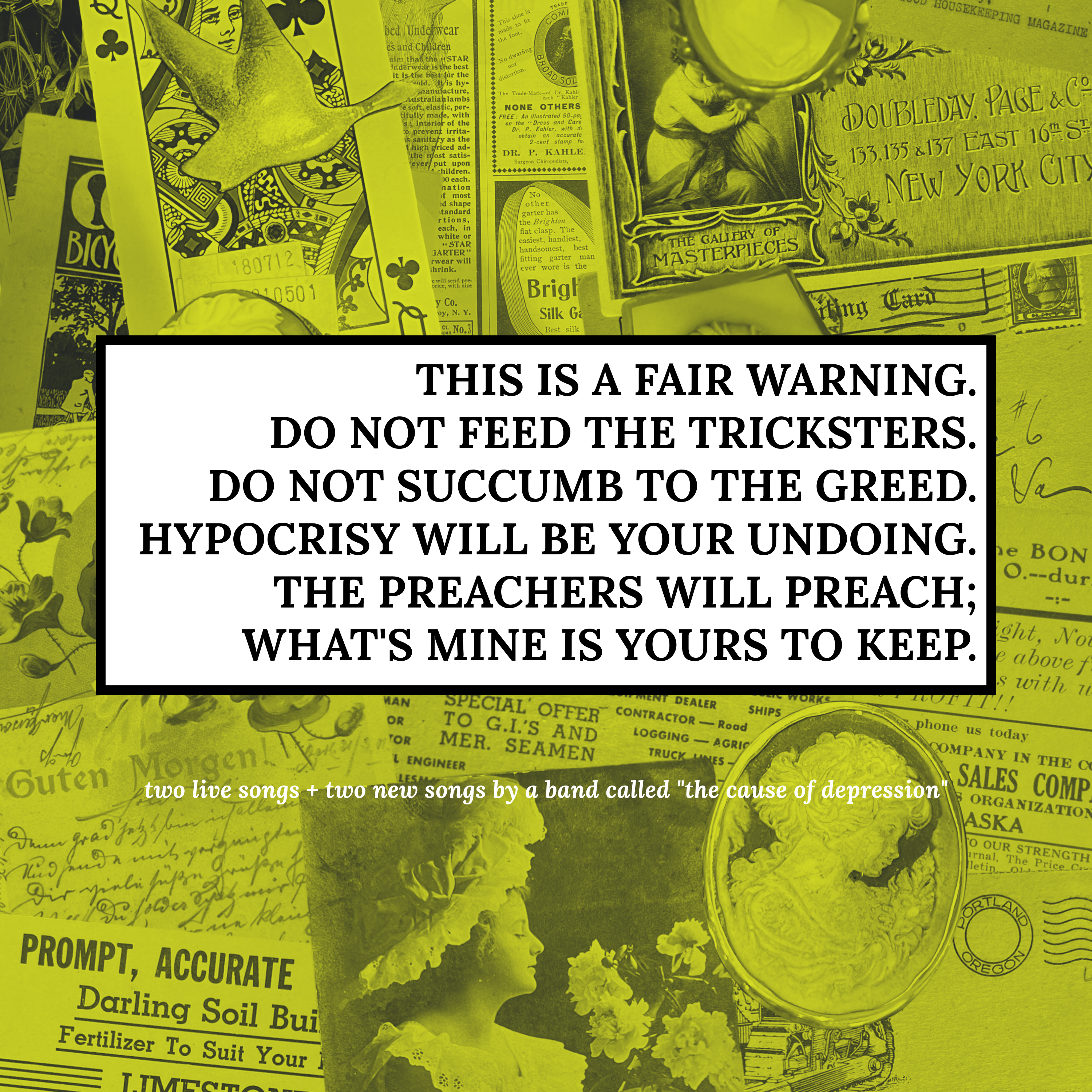 DON'T FEED THE TRICKSTERS